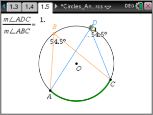 Circles Angles and Arcs 1